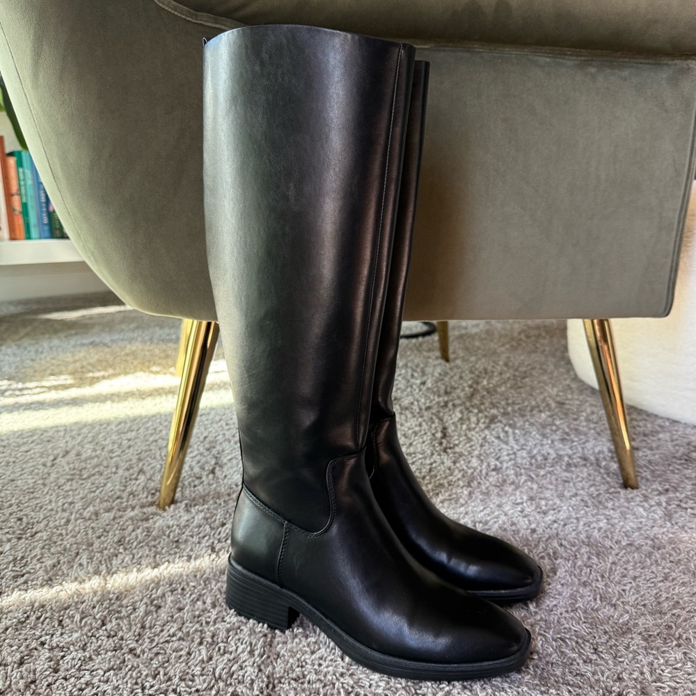 Nine West Blondy Square Toe Knee High
Boot